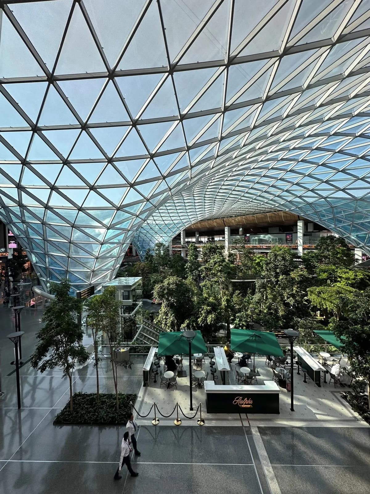 The Orchard in der Terminalerweiterung des Flughafens Doha