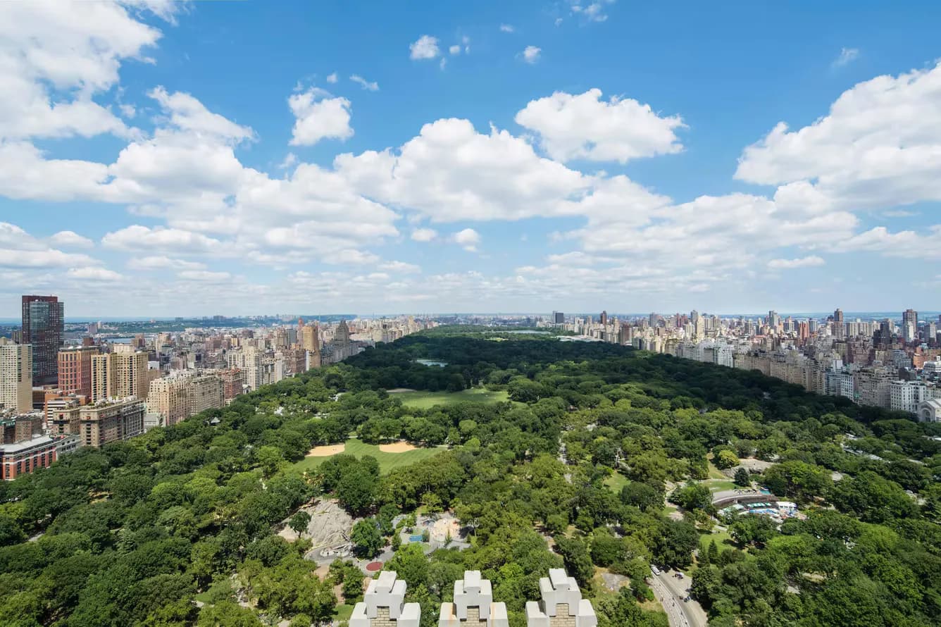 Blick über den Central Park