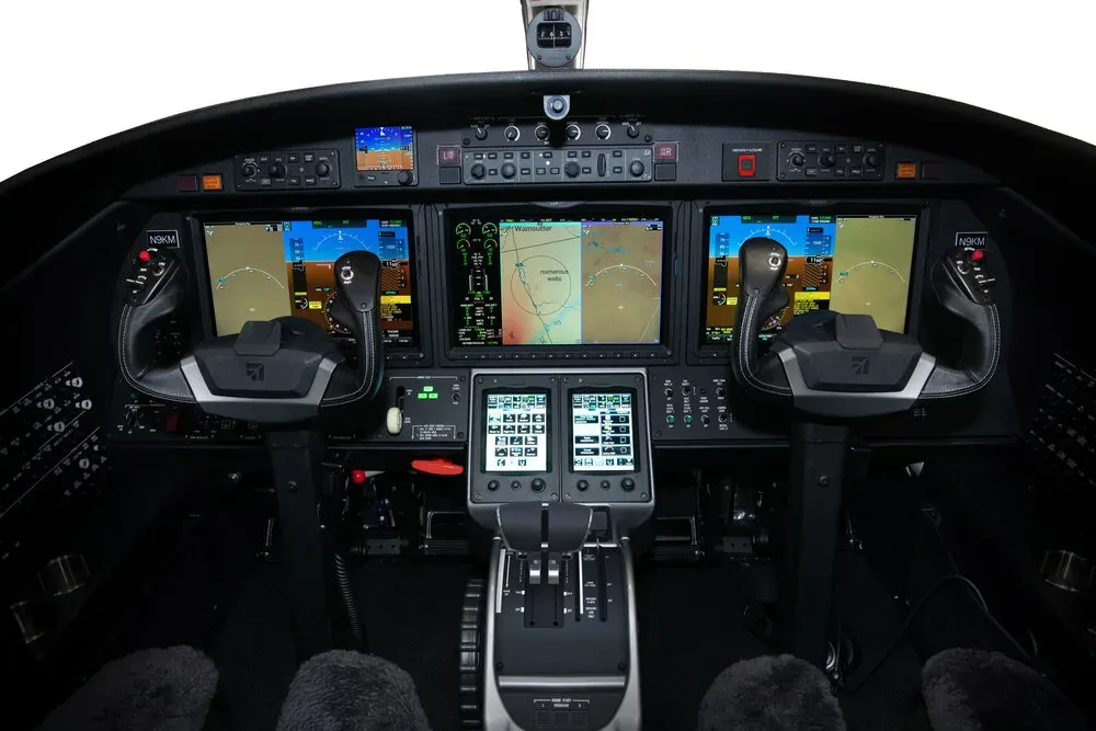 Cockpit der Cessna Citation M2